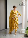 Disney Vol 2 By Mittoo Rayon Printed Kurti With Bottom Dupatta Wholesale Online